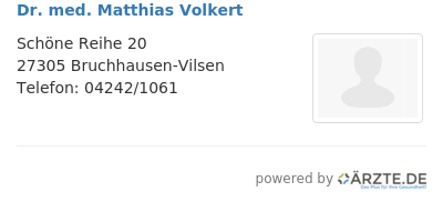 Dr med matthias volkert 649822
