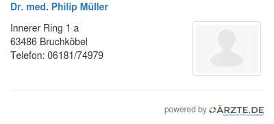 Dr med philip mueller