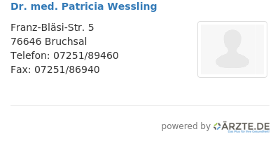 Dr med patricia wessling 658694