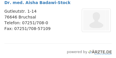 Dr med aisha badawi stock