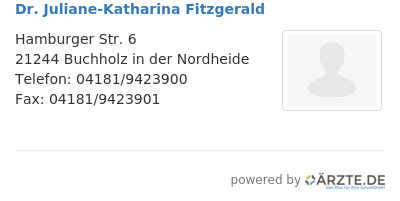 Dr juliane katharina fitzgerald