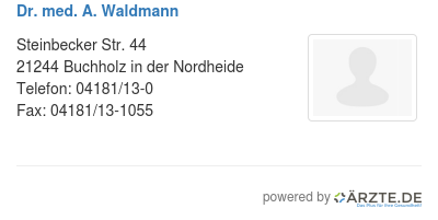 Dr med a waldmann