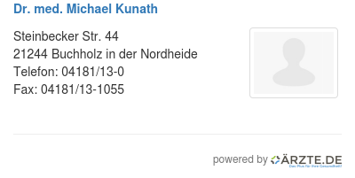 Dr med michael kunath