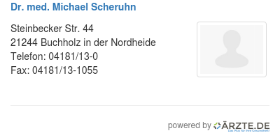 Dr med michael scheruhn