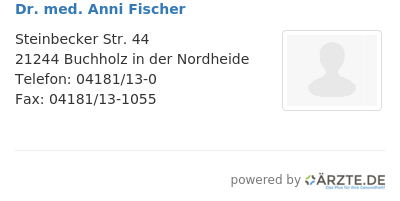 Dr med anni fischer
