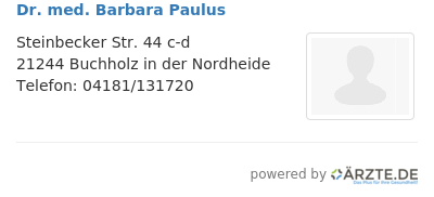 Dr med barbara paulus 662733
