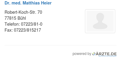 Dr med matthias heier