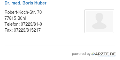 Dr med boris huber 566068