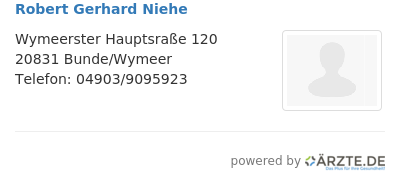 Robert gerhard niehe