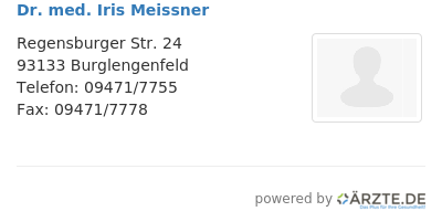 Dr med iris meissner