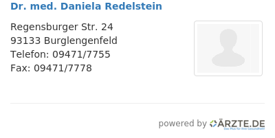 Dr med daniela redelstein