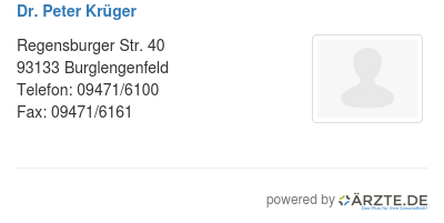 Dr peter krueger