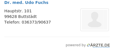 Dr med udo fuchs 662111