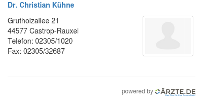 Dr christian kuehne