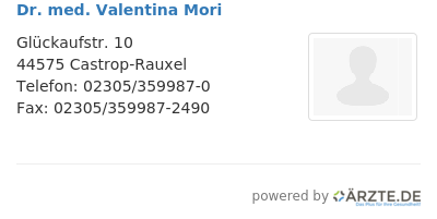 Dr med valentina mori 670001