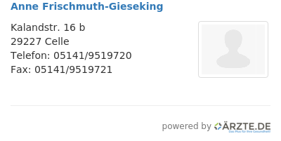 Anne frischmuth gieseking