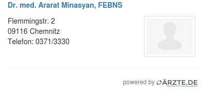 Dr med ararat minasyan febns
