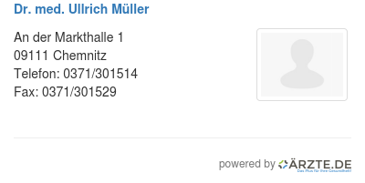 Dr med ullrich mueller