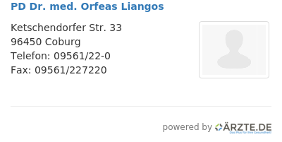 Pd dr med orfeas liangos
