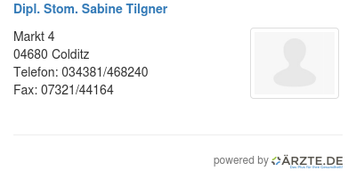 Dipl stom sabine tilgner