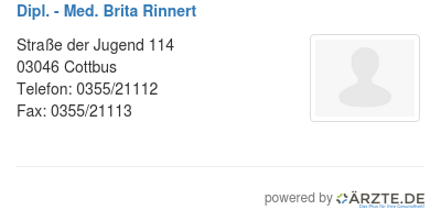 Dipl med brita rinnert