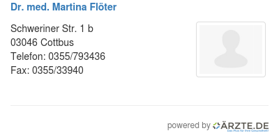 Dr med martina floeter