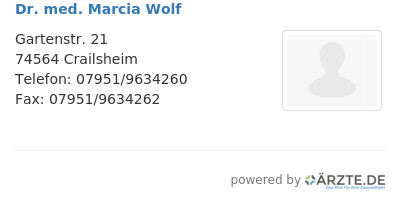 Dr med marcia wolf