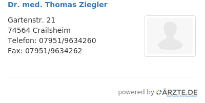 Dr med thomas ziegler 253730