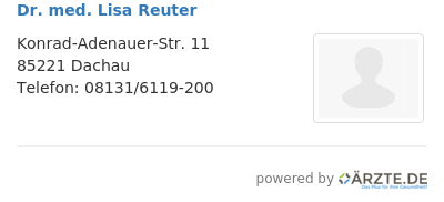 Dr med lisa reuter
