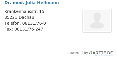 Dr med julia hellmann