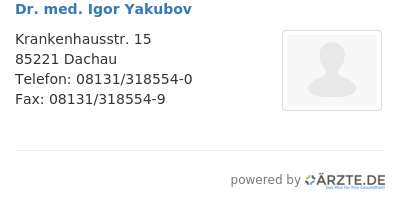 Dr med igor yakubov 537285
