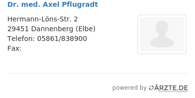 Dr med axel pflugradt 592208