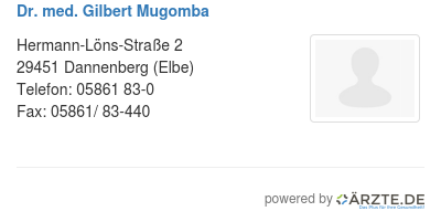 Dr med gilbert mugomba