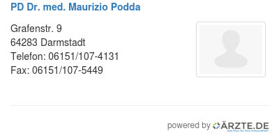 Pd dr med maurizio podda
