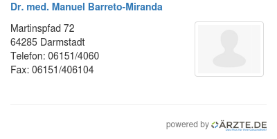 Dr med manuel barreto miranda