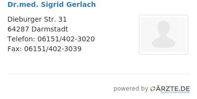 Dr med sigrid gerlach