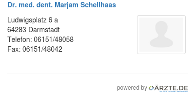 Dr med dent marjam schellhaas