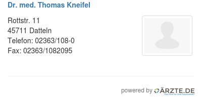 Dr med thomas kneifel 298985