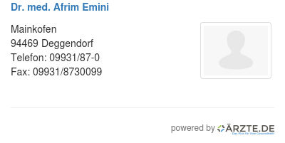 Dr med afrim emini