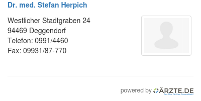 Dr med stefan herpich