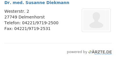 Dr med susanne diekmann
