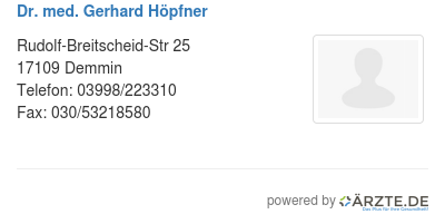 Dr med gerhard hoepfner 254073