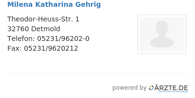 Milena katharina gehrig
