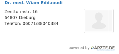 Dr med wiam eddaoudi