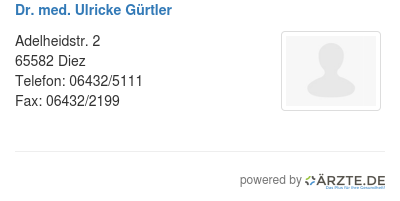 Dr med ulricke guertler