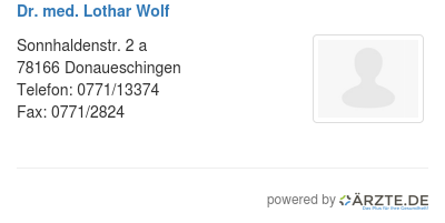 Dr med lothar wolf cf758353 5702 4396 bdd1 eab9bed5930c
