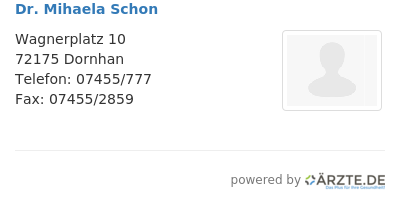 Dr mihaela schon