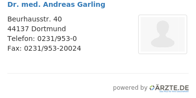 Dr med andreas garling