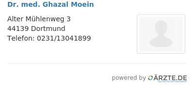 Dr med ghazal moein