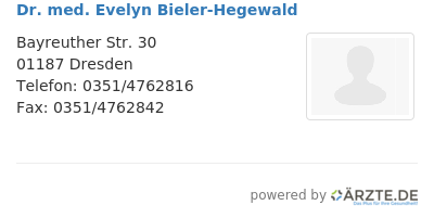 Dr med evelyn bieler hegewald